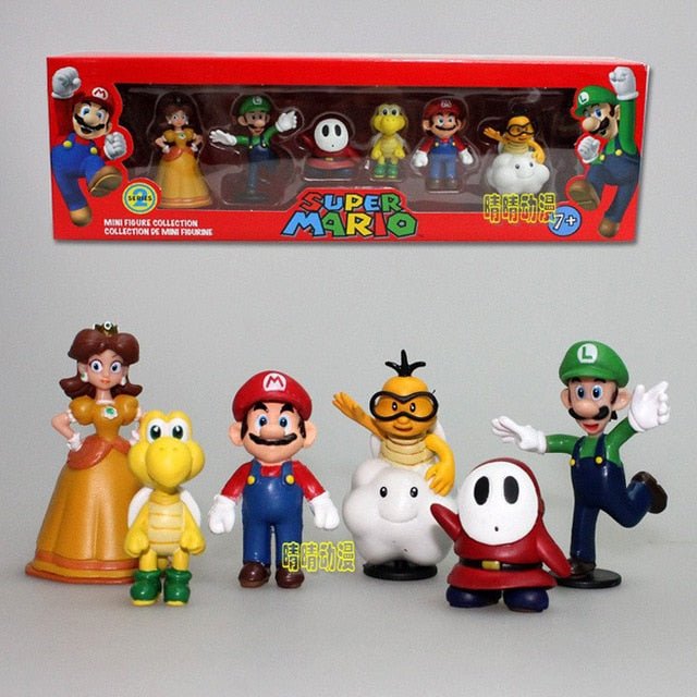 Super Mario Bros PVC Action Figure Toys - Tinker's Way