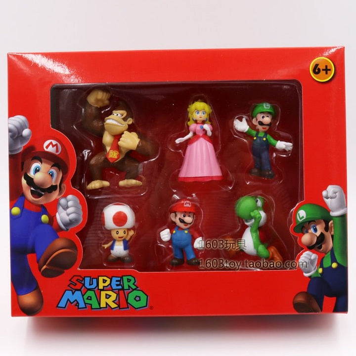 Super Mario Bros PVC Action Figure Toys - Tinker's Way