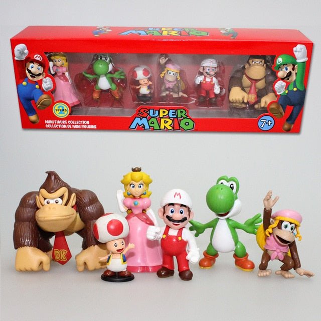 Super Mario Bros PVC Action Figure Toys - Tinker's Way
