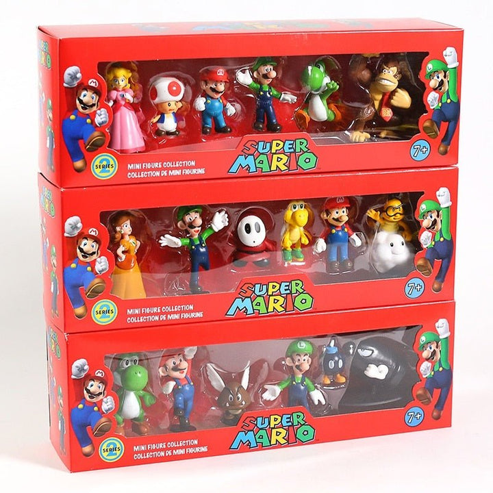 Super Mario Bros PVC Action Figure Toys - Tinker's Way