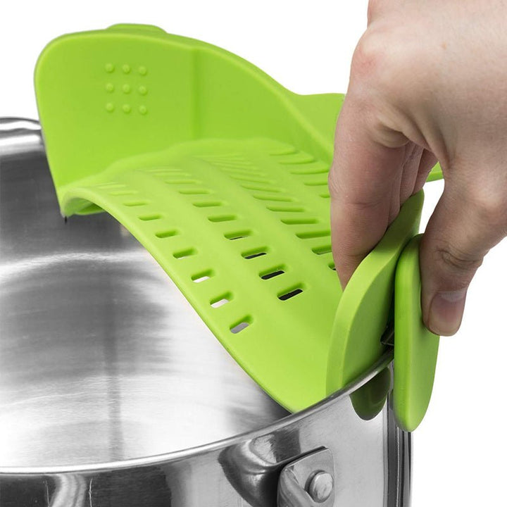 Universal Silicone Clip-on Strainer - Tinker's Way