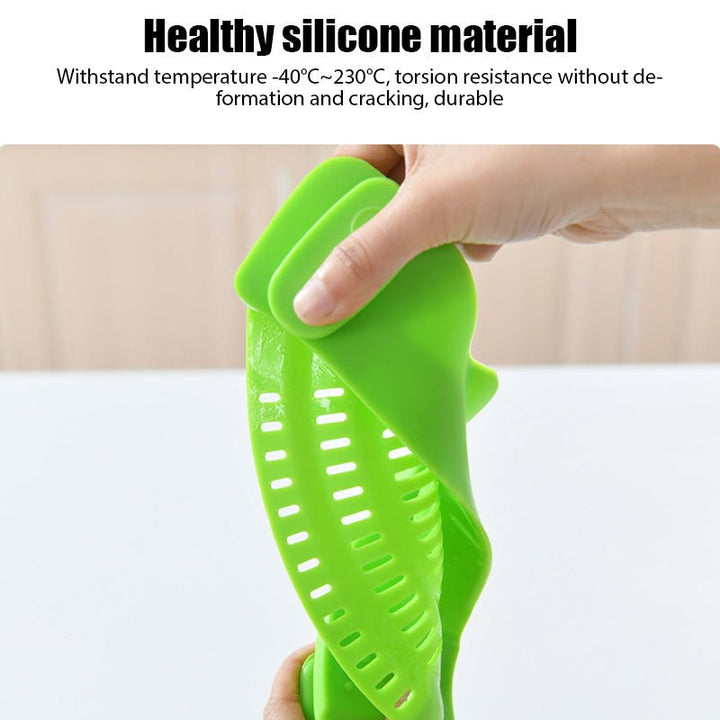 Universal Silicone Clip-on Strainer - Tinker's Way