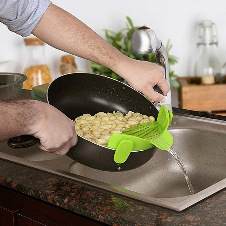Universal Silicone Clip-on Strainer - Tinker's Way