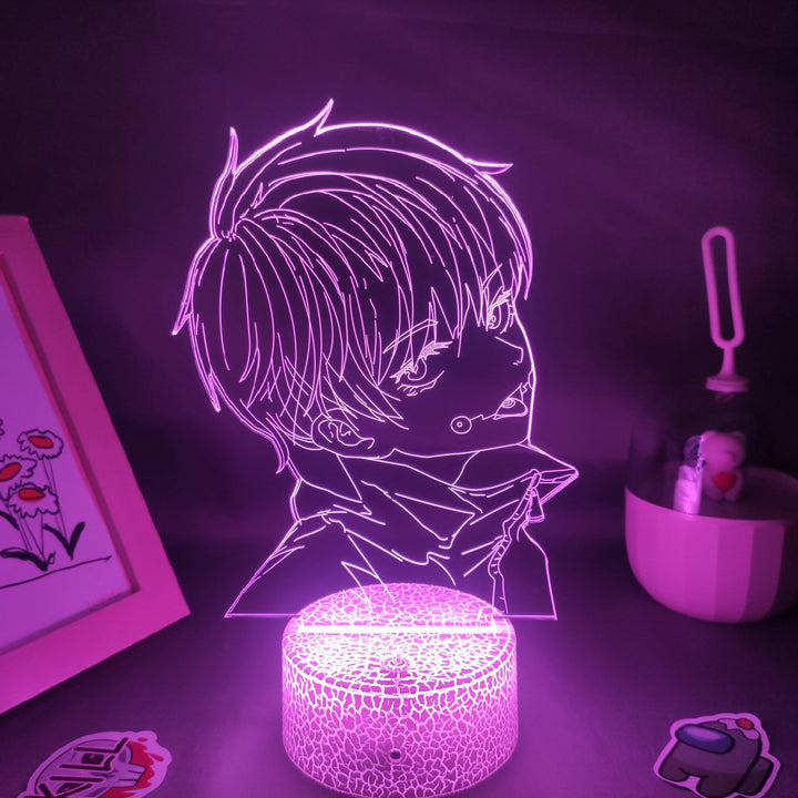 Anime Jujutsu Kaisen Figuur Inumaki Toge 3D Led Lava Lampen Rgb Night Lights Slaapkamer Tafel Decor Verjaardag Manga Geschenken Voor vrienden