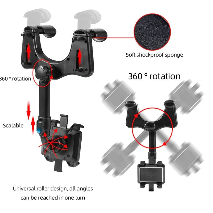 360° Rotatable Smart Phone Holder - Tinker's Way