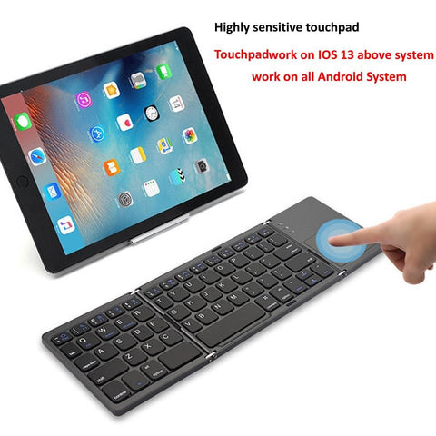 Bluetooth Keyboard With Touchpad - Tinker's Way