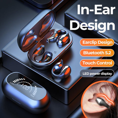 Bone Conduction EarBuds w/ Microphone - Tinker's Way
