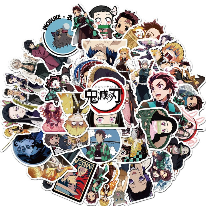 Kimetsu no Yaiba Sticker Set - Tinker's Way