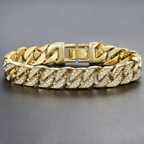 Miami-Curb Cuban Chain Bracelet - Tinker's Way