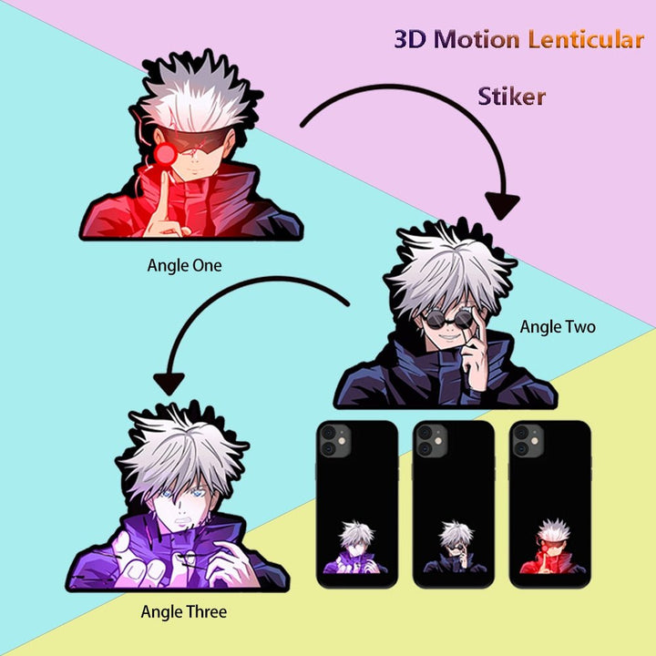Mini 3D Motion/Moving Anime Stickers - Tinker's Way