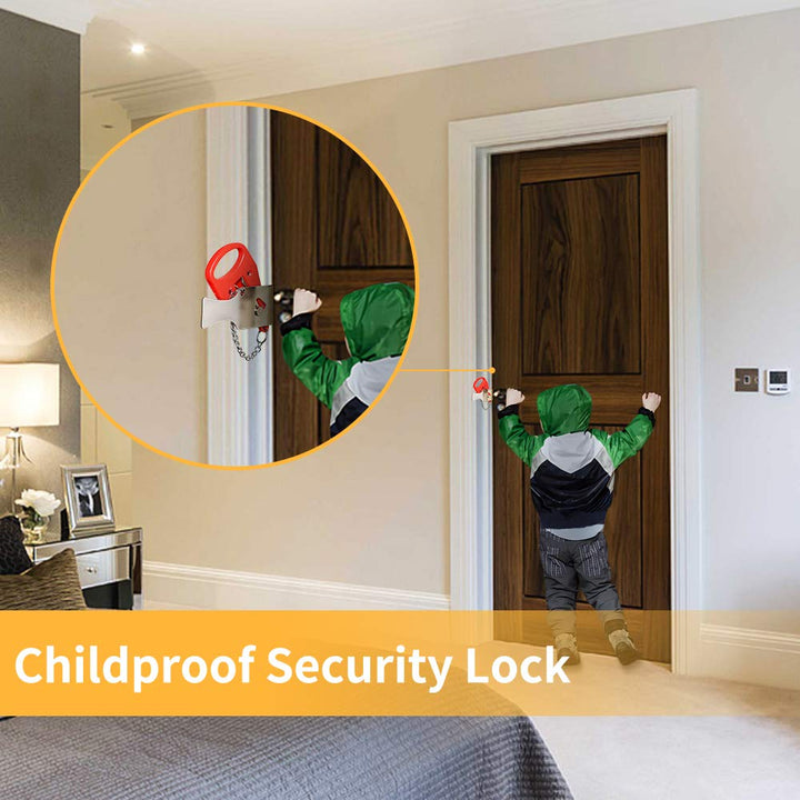 Portable Door Lock for Security - Tinker's Way