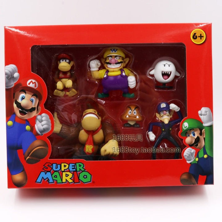Super Mario Bros PVC Action Figure Toys - Tinker's Way