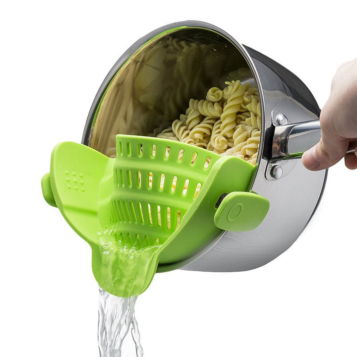 Universal Silicone Clip-on Strainer - Tinker's Way